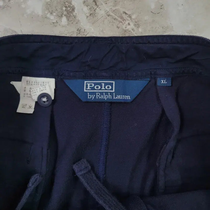 [BUNJANG] Polo Ralph Lauren Navy Cargo Cotton Shorts / Polo 폴로 랄프로렌 네이비 카고 면 반바지