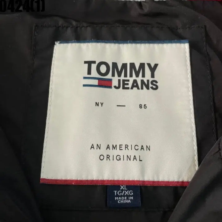 [BUNJANG] Tommy Hilfiger Black Anorak Hooded Windbreaker / 타미힐피거 블랙 아노락 후드 바람막이