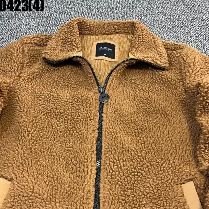 [BUNJANG] Millet Long Fleece Jacket / 밀레 뽀글이 롱 후리스 자켓 M | 0423