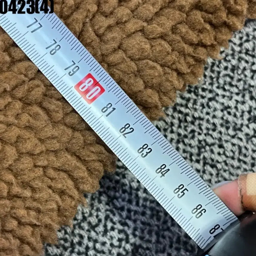 [BUNJANG] Millet Long Fleece Jacket / 밀레 뽀글이 롱 후리스 자켓 M | 0423