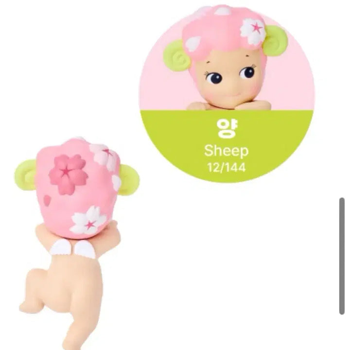 [BUNJANG] Sonny Angel Hipper Cherry Blossom Figure / (비닐미개봉) 소니엔젤 히퍼 체리블러썸 체리블라썸 양