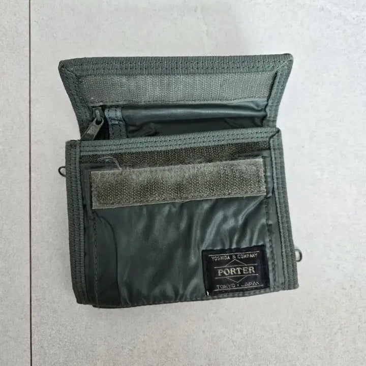 [BUNJANG] Porter Tanker Wallet Sage Green / 포터 탱커 지갑 세이지그린