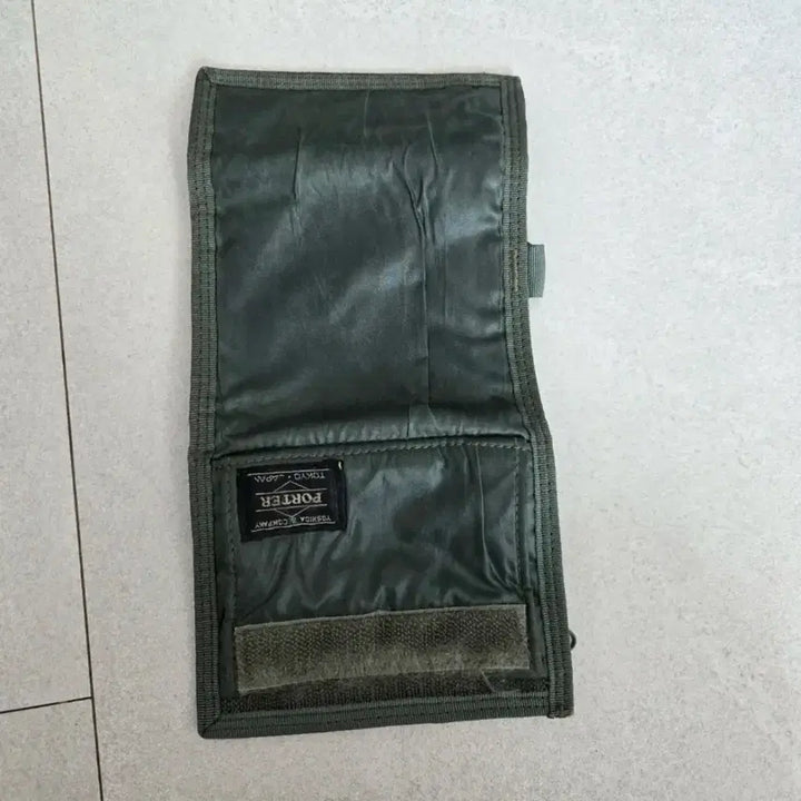 [BUNJANG] Porter Tanker Wallet Sage Green / 포터 탱커 지갑 세이지그린