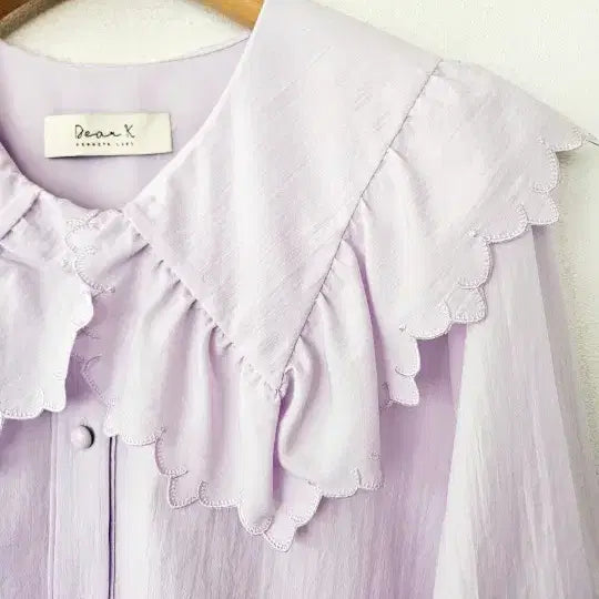 [SOLD OUT] 라인바이린 바이올렛 블라우스