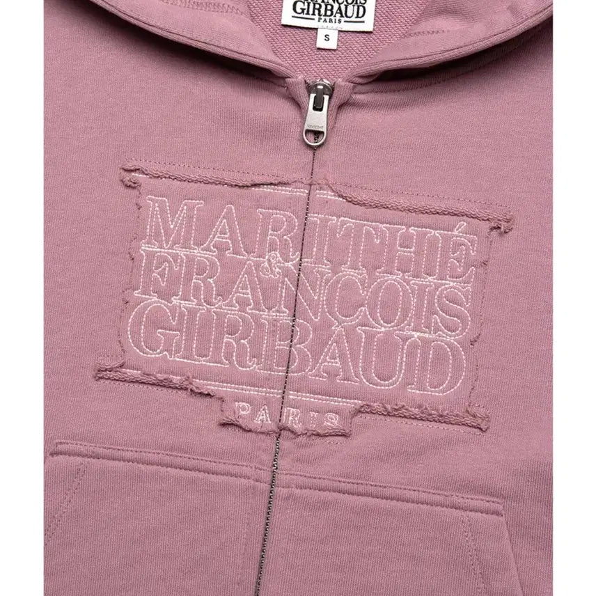 [BUNJANG] 마리떼W CLASSIC LOGO CROP HOODIE ZIPUP / 마리떼W CLASSIC LOGO CROP HOODIE ZIPUP