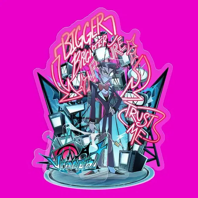 [BUNJANG] Hazbin Hotel Vox Humanform Vincent Whitman Acrylic Stand / 해즈빈호텔 복스 휴먼폼 빈센트 휘트먼 아크릴스탠드