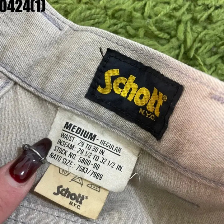 [BUNJANG] Schott 팬츠 27 / Schott 팬츠 27