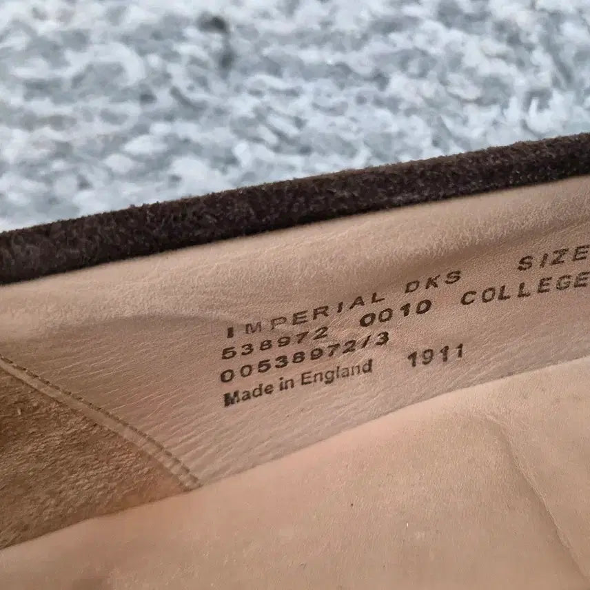 [SOLD OUT] 로크 Loake 임페리얼 스웨이드로퍼(275)