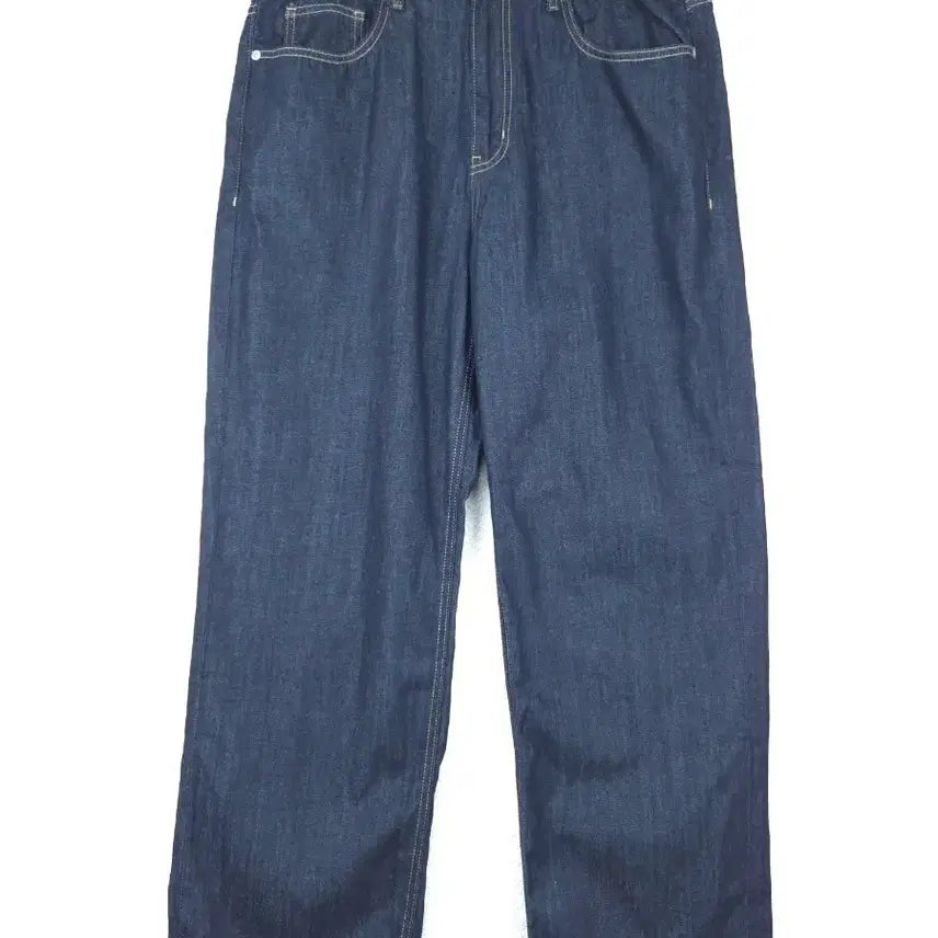 [SOLD OUT] 무신사스탠다드 25년2월제조 남성 데님 와이드 팬츠(34)