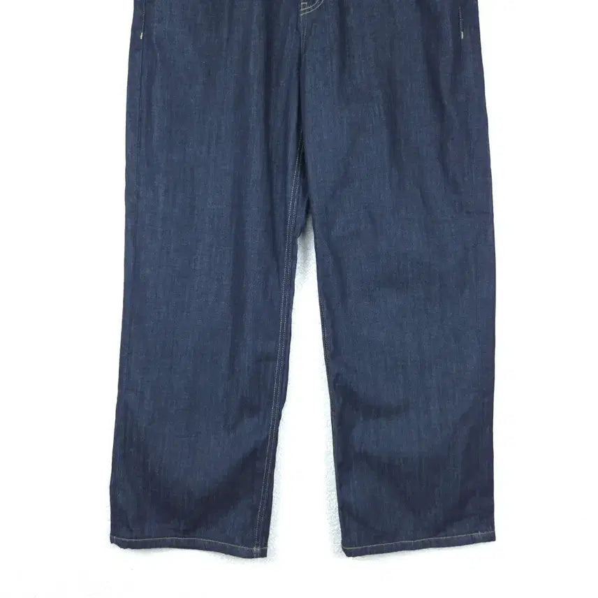 [SOLD OUT] 무신사스탠다드 25년2월제조 남성 데님 와이드 팬츠(34)
