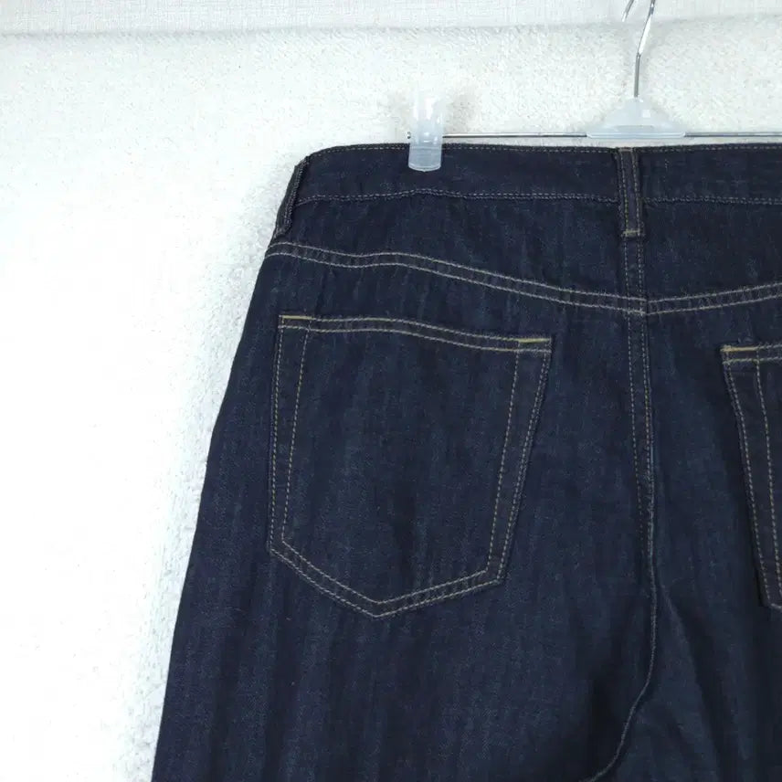 [SOLD OUT] 무신사스탠다드 25년2월제조 남성 데님 와이드 팬츠(34)