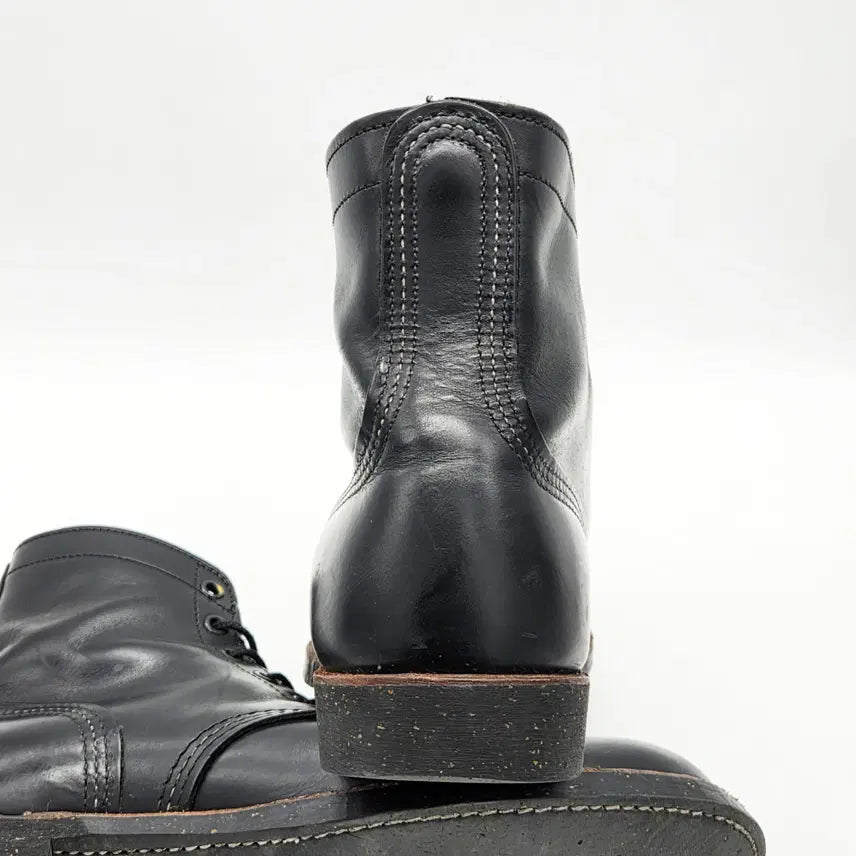 [BUNJANG] Red Wing 8126 Iron Ranger Black Brogue Shoes (275) / 레드윙 8126 아이언레인저 블랙 브로그 (275)