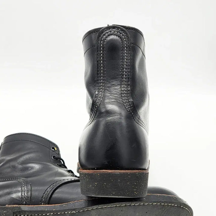 [BUNJANG] Red Wing 8126 Iron Ranger Black Brogue Shoes (275) / 레드윙 8126 아이언레인저 블랙 브로그 (275)