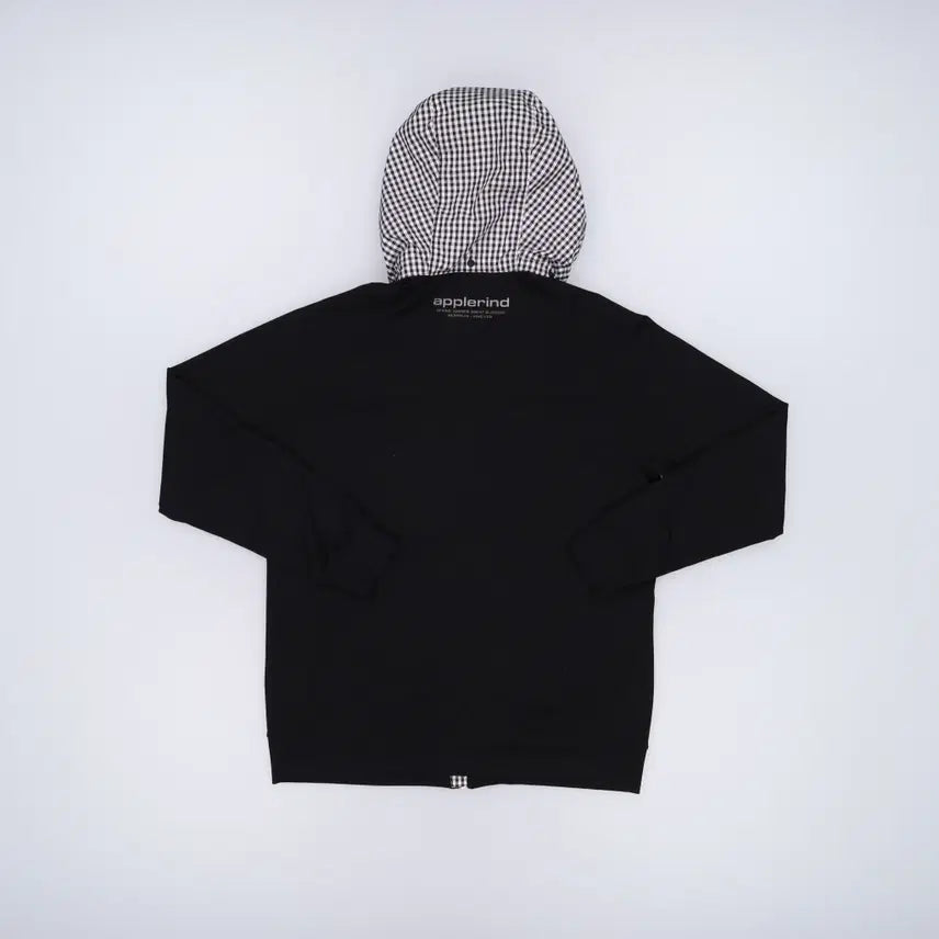 [BUNJANG] XL 애플라인드 체크 바람막이 0424H1 / XL 애플라인드 체크 바람막이 0424H1