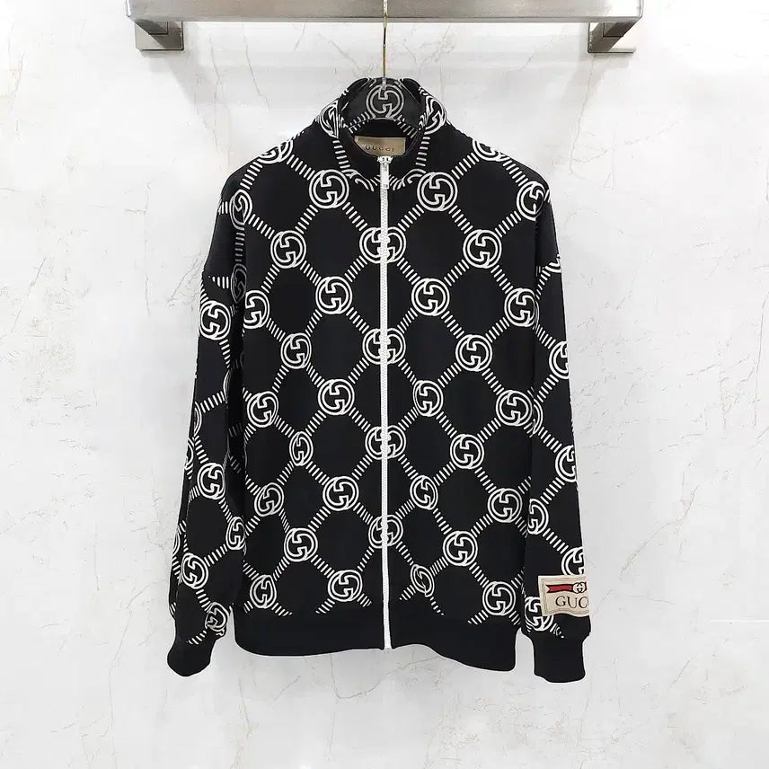 [BUNJANG] Gucci GG Interlocking Logo Zip-Up Jacket (S) / S / 구찌 GG 인터로킹 로고 집업 자켓 681271