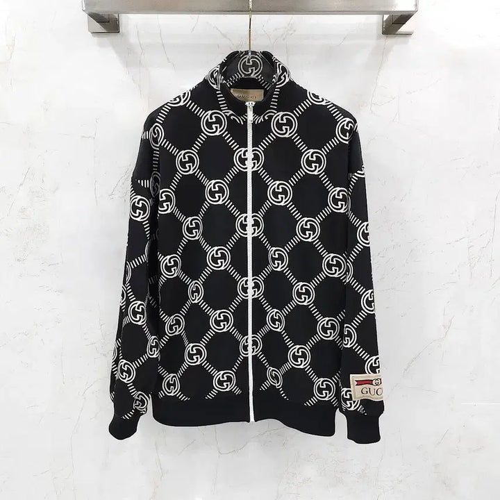 [BUNJANG] Gucci GG Interlocking Logo Zip-Up Jacket (S) / S / 구찌 GG 인터로킹 로고 집업 자켓 681271
