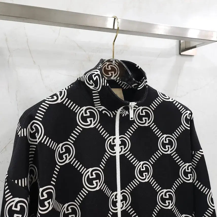 [BUNJANG] Gucci GG Interlocking Logo Zip-Up Jacket (S) / S / 구찌 GG 인터로킹 로고 집업 자켓 681271