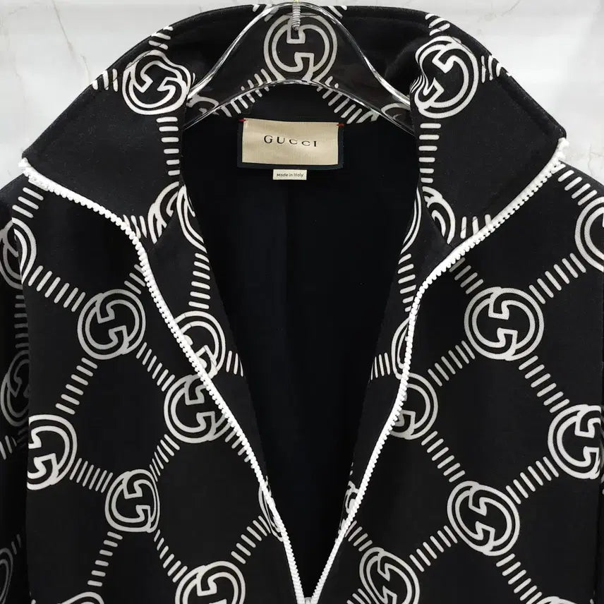[BUNJANG] Gucci GG Interlocking Logo Zip-Up Jacket (S) / S / 구찌 GG 인터로킹 로고 집업 자켓 681271