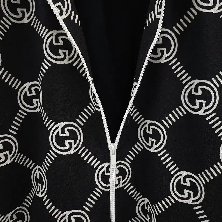 [BUNJANG] Gucci GG Interlocking Logo Zip-Up Jacket (S) / S / 구찌 GG 인터로킹 로고 집업 자켓 681271