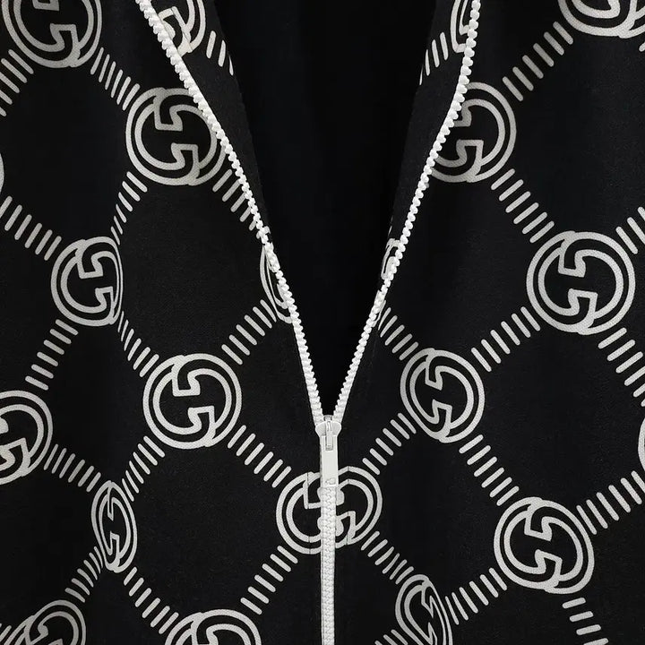[BUNJANG] Gucci GG Interlocking Logo Zip-Up Jacket (S) / S / 구찌 GG 인터로킹 로고 집업 자켓 681271