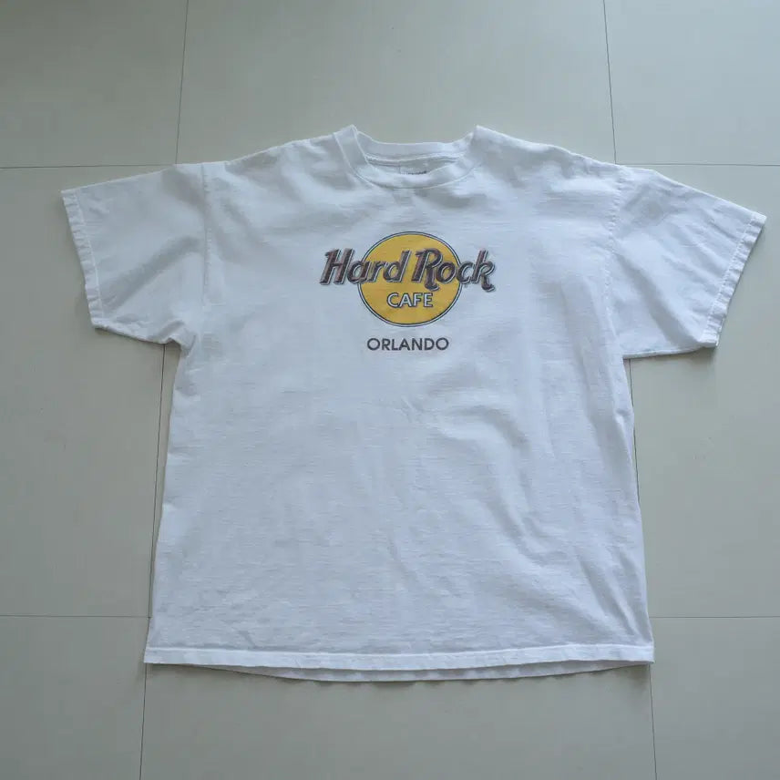 [SOLD OUT] 00s 하드락카페 해비코튼 올랜도 반팔티 XL