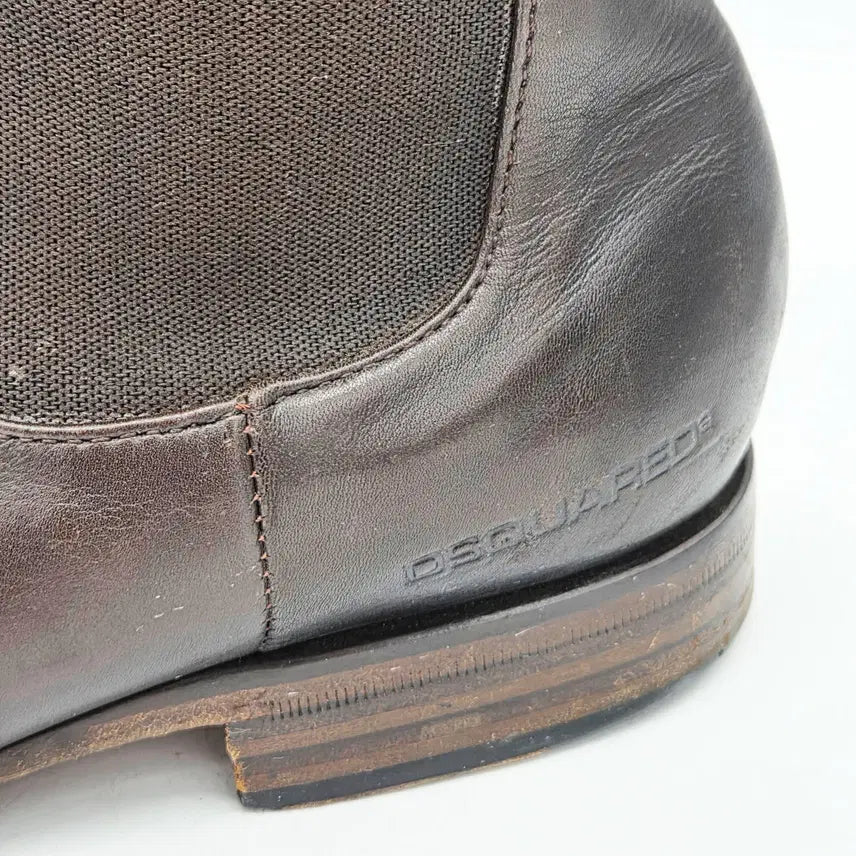 [SOLD OUT] Dsquared2 디스퀘어드2 첼시부츠 브라운 (42)