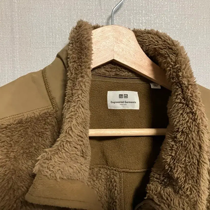 [BUNJANG] Uniqlo x Engineered Garments Fleece Jacket L Brown / 유니클로 X 엔지니어드 가먼츠 플리스 자켓 L 브라운