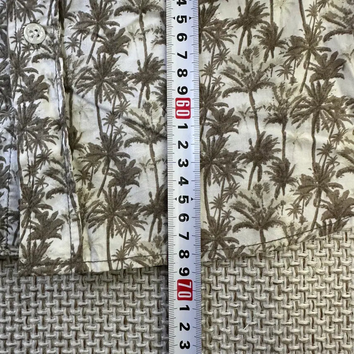 [BUNJANG] M Rishon Palm Tree Print Shirt / M Rishon 방콕 팜트리 프린트 셔츠 0424D