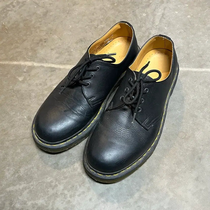 [BUNJANG] Dr. Martens 1461 Napa Black 3-Hole Shoes / 닥터마틴 1461 3홀 나파 블랙 (UK6 / 250