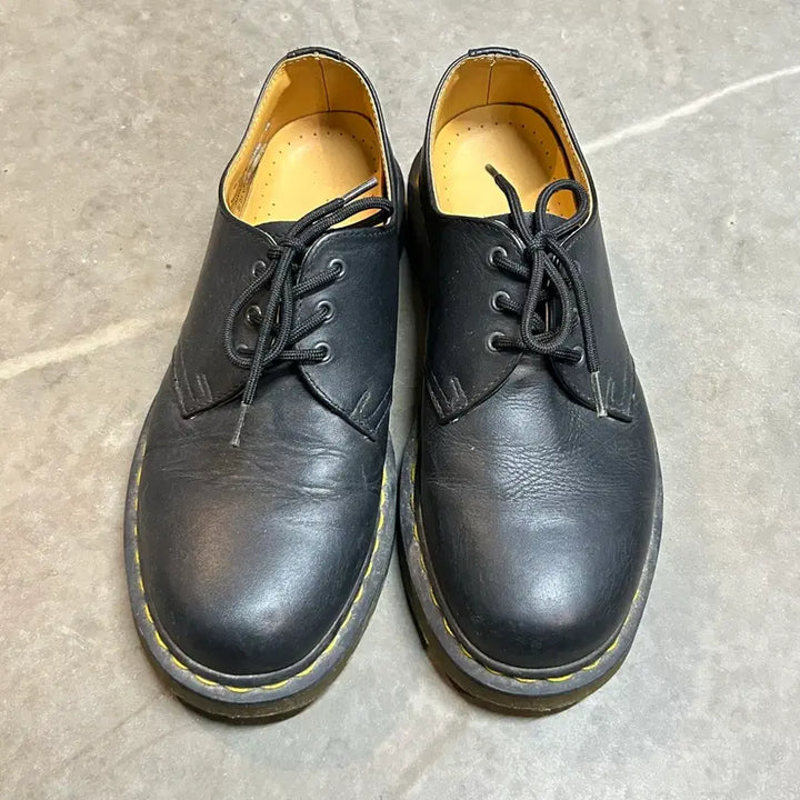 [BUNJANG] Dr. Martens 1461 Napa Black 3-Hole Shoes / 닥터마틴 1461 3홀 나파 블랙 (UK6 / 250