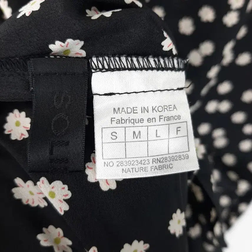 [BUNJANG] Solid J Floral Print Dress / 솔리드제이 플라워 원피스