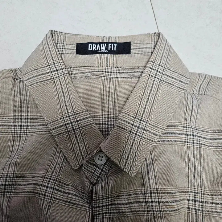 [BUNJANG] 무신사 DRAW FIT 체크 셔츠 남방 / 무신사 DRAW FIT 체크 셔츠 남방