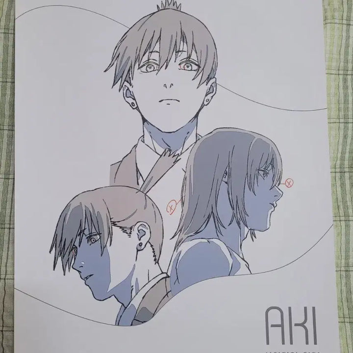 [BUNJANG] Chainsaw Man Pop-up Exclusive Aki &amp; Denji Poster Set / 2종) 체인소맨 팝업 특전 아키 덴지 포스터