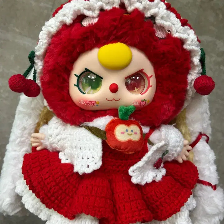 [SOLD OUT] 베이비쓰리 시크 사과400 토끼 뜨개옷