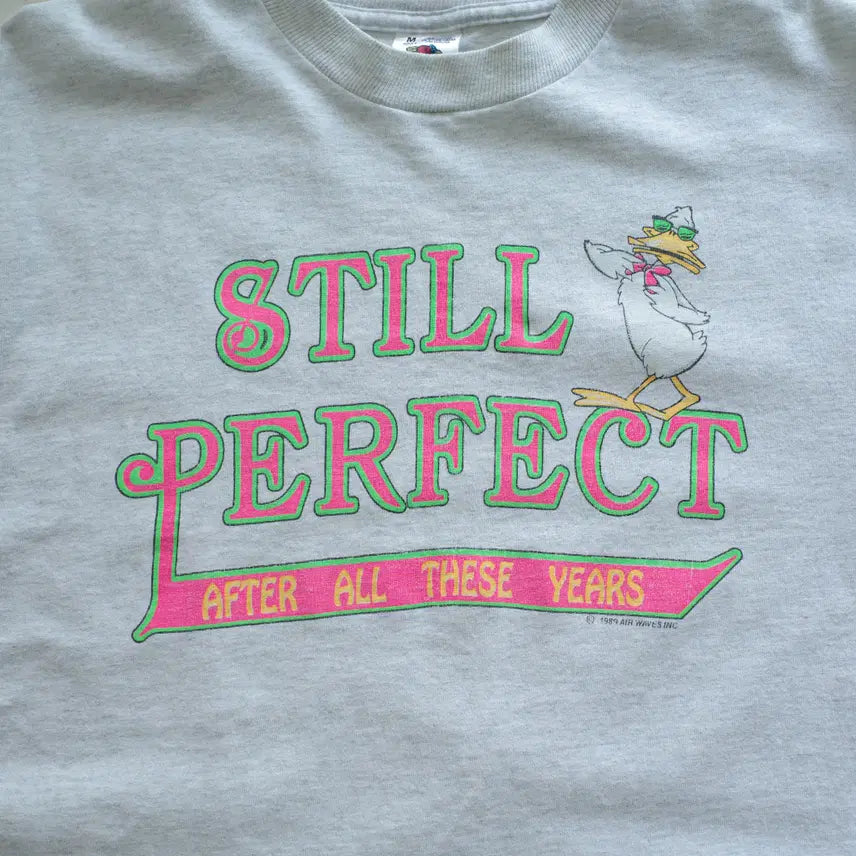 [BUNJANG] 80s USA 후르츠 STILL PERFECT 싱글스티치 티셔츠 / 80s USA 후르츠 STILL PERFECT 싱글스티치 티셔츠