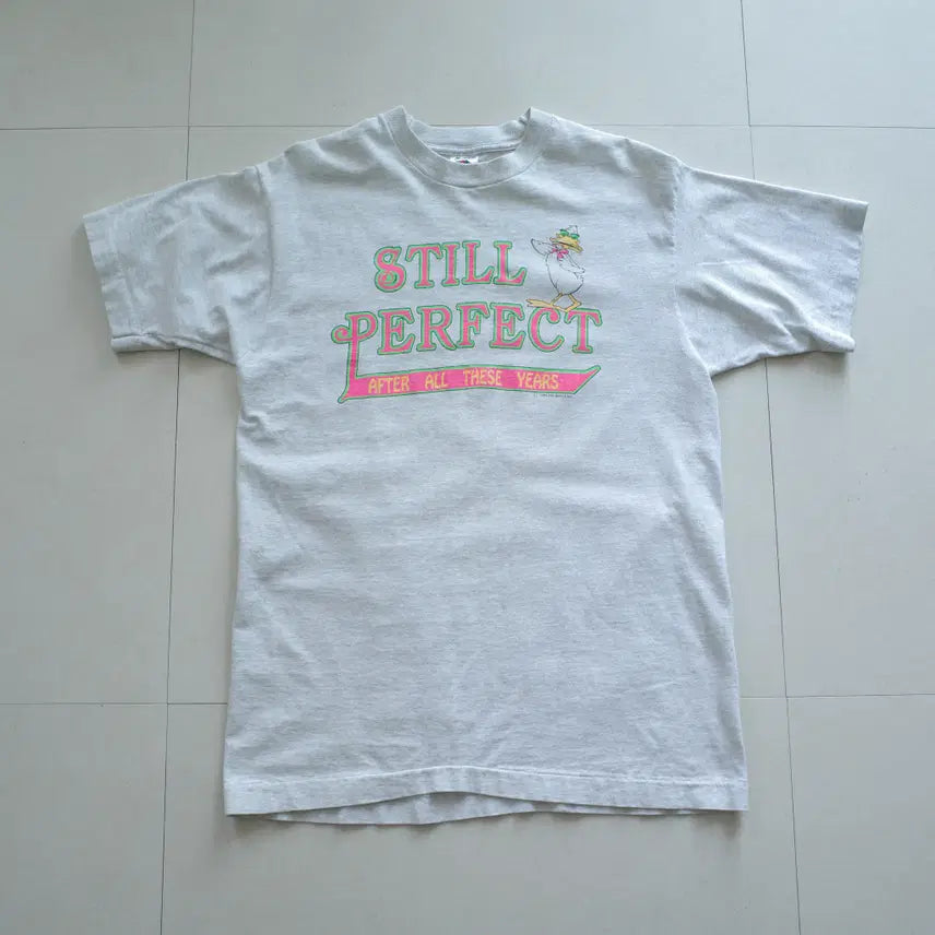 [BUNJANG] 80s USA 후르츠 STILL PERFECT 싱글스티치 티셔츠 / 80s USA 후르츠 STILL PERFECT 싱글스티치 티셔츠