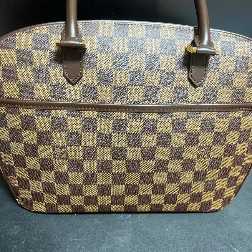[BUNJANG] Louis Vuitton Damier Ebene Sa ria Horizontal Handbag / 루이비통 다미에 에벤 사리아 호리즌탈 핸드백 N51282