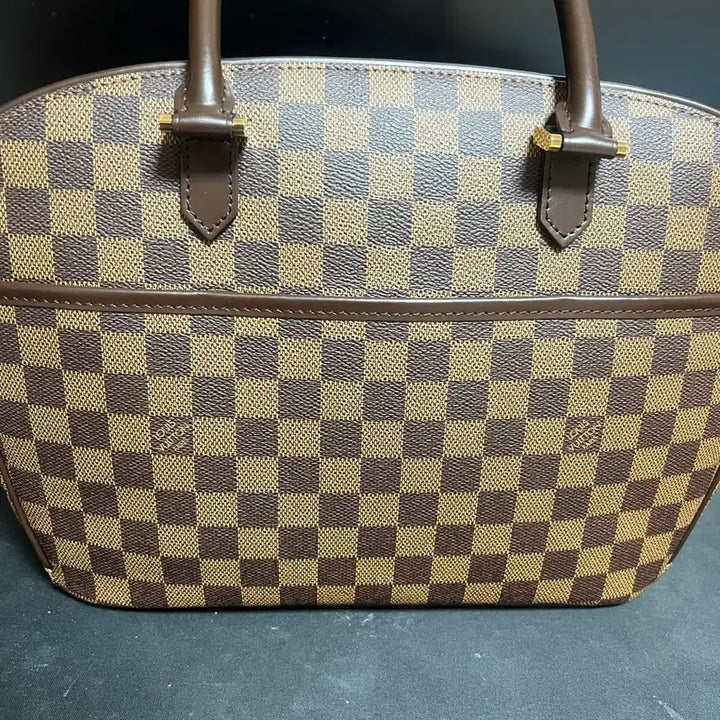 [BUNJANG] Louis Vuitton Damier Ebene Sa ria Horizontal Handbag / 루이비통 다미에 에벤 사리아 호리즌탈 핸드백 N51282