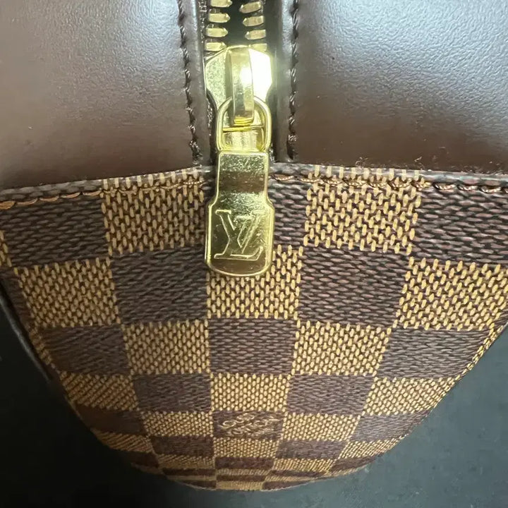 [BUNJANG] Louis Vuitton Damier Ebene Sa ria Horizontal Handbag / 루이비통 다미에 에벤 사리아 호리즌탈 핸드백 N51282