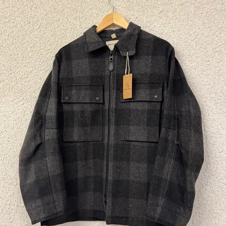 [BUNJANG] General Research Wool Shirt Jacket / 90s 제너럴 리서치 울 셔츠 자켓