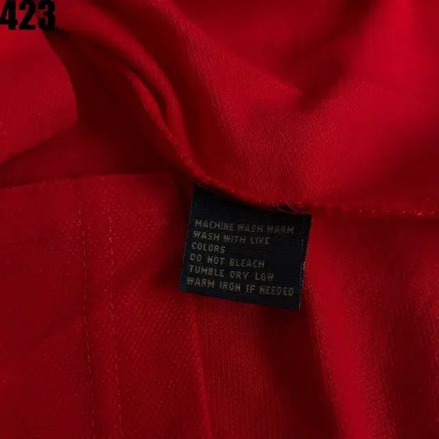 [BUNJANG] Polo Milan Red Short Sleeve Polo Shirt / 폴로 밀란 레드 반팔 카라티