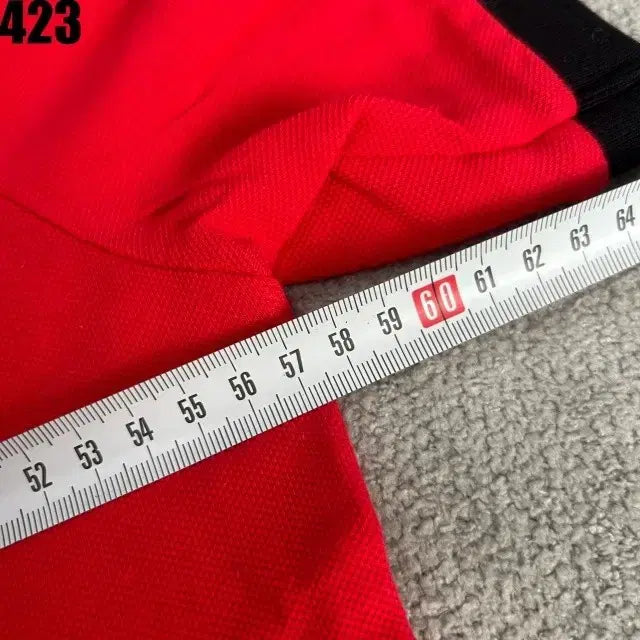 [BUNJANG] Polo Milan Red Short Sleeve Polo Shirt / 폴로 밀란 레드 반팔 카라티