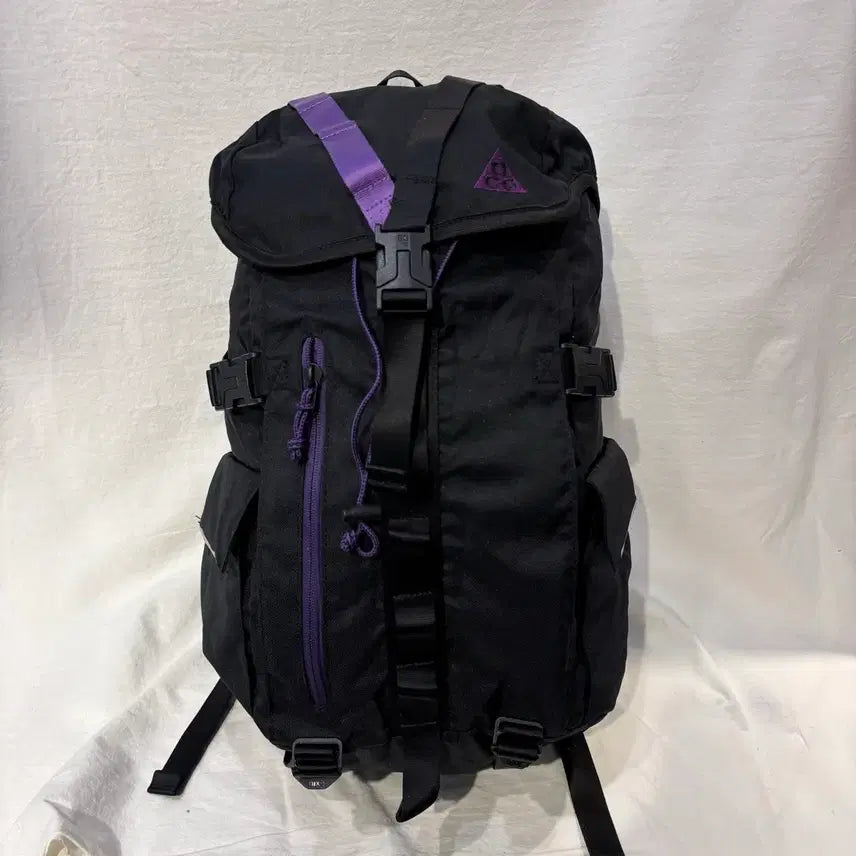 [BUNJANG] Nike ACG Purple Buckle Backpack / 나이키 acg 퍼플 버클 백팩