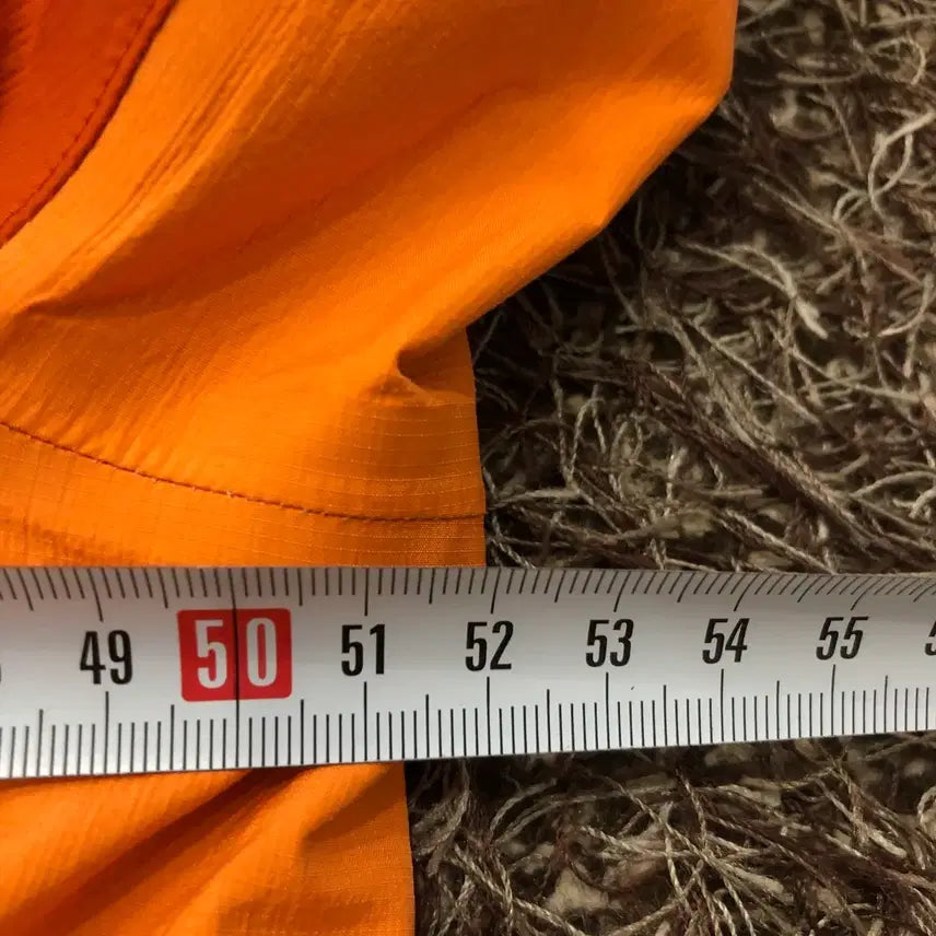 [SOLD OUT] M 몽벨 오렌지 나일론 바람막이 마운틴 자켓