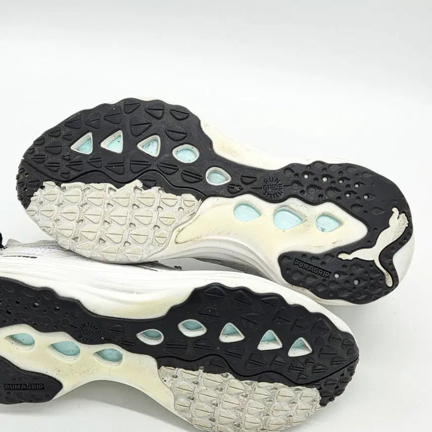 [BUNJANG] Puma ForeverRun Nitro White Black Running Shoes (270) / 푸마 포에버런 나이트로 화이트 블랙 (270)