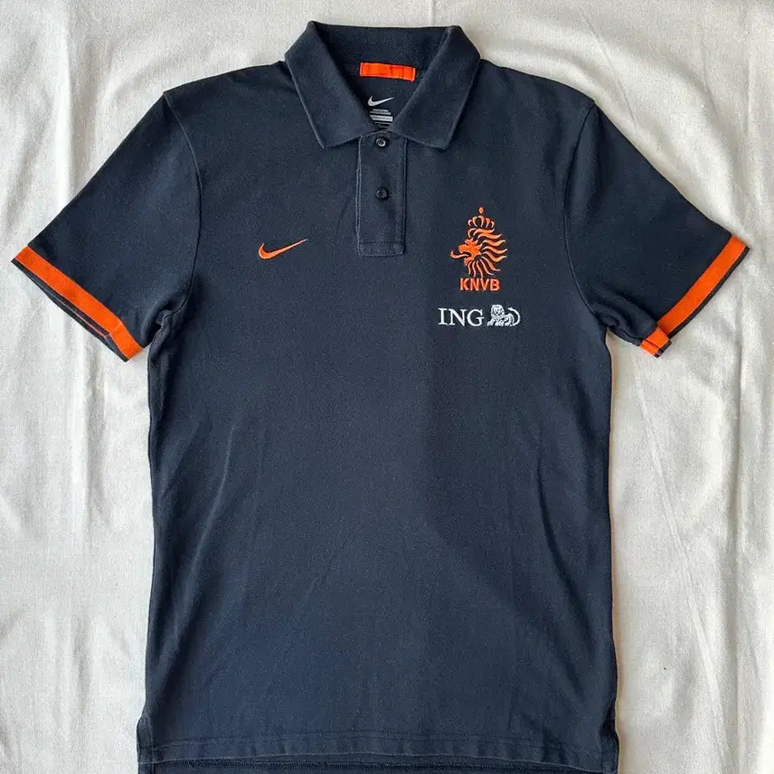[BUNJANG] Nike Netherlands KNVB Polo Shirt / 나이키 네덜란드 축구 국가대표 KNVB 카라 반팔티 L