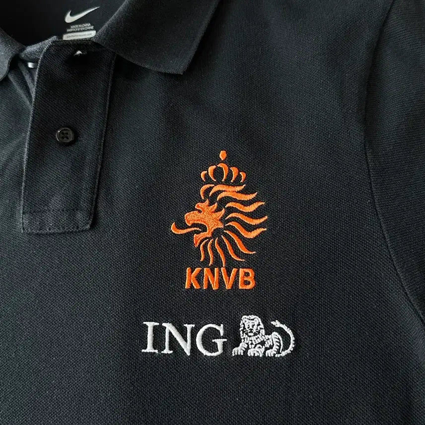[BUNJANG] Nike Netherlands KNVB Polo Shirt / 나이키 네덜란드 축구 국가대표 KNVB 카라 반팔티 L