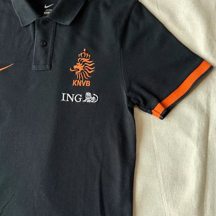 [BUNJANG] Nike Netherlands KNVB Polo Shirt / 나이키 네덜란드 축구 국가대표 KNVB 카라 반팔티 L