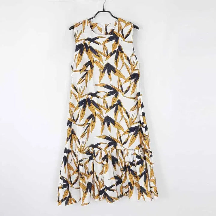 [BUNJANG] Maison Blanche Pattern Sleeveless Dress / 메종블랑쉬 패턴 민소매원피스 55