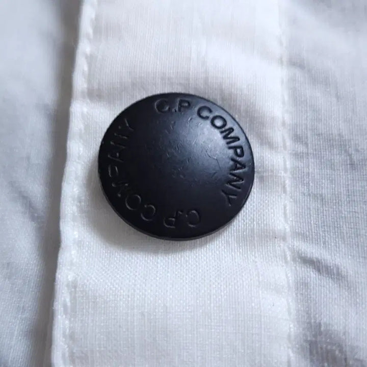 [BUNJANG] CP Company White Pocket Polo Shirt / Cp 씨피컴퍼니 화이트 포켓 반팔 폴로